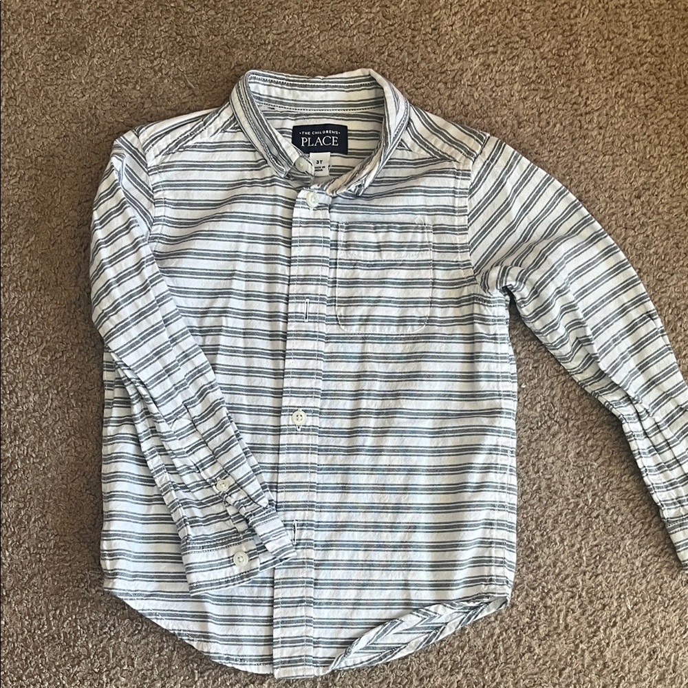 The Children's Place Striped Button-Down Shirt